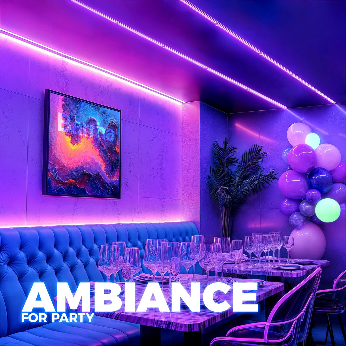 Barrina UV LED Blacklight Bar, 22W 4ft, T5 Integrated Bulb for Glow Party 🍁 All In One Marketplace Canada