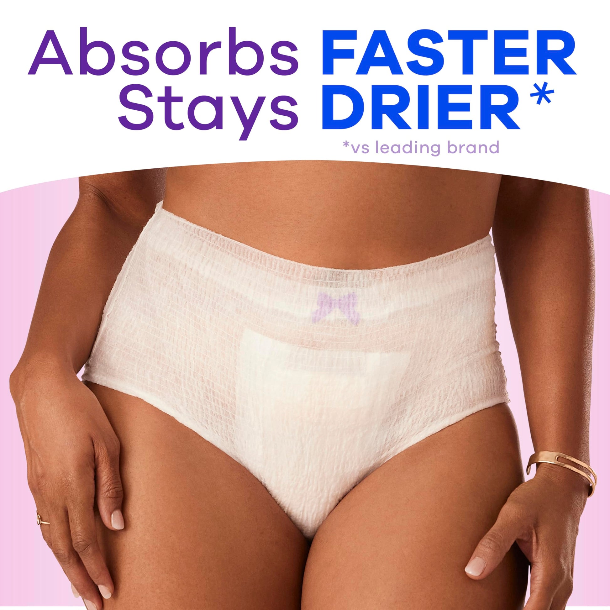 Always Discreet Sensitive, Adult Diapers for Women, Maximum Incontinence Underwear, Size Small/Medium, 28 Count - Available at All In One Marketplace Canada