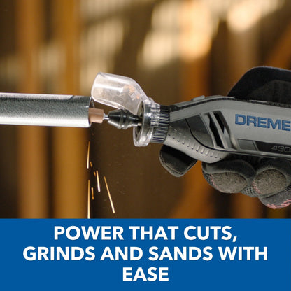 Dremel 4300-5/40 High Performance Rotary Tool Kit with LED Light- 5 Attachments & 40 Accessories- Engraver, Sander, and Polisher- Perfect for Grinding, Cutting, Wood Carving, Sanding, and Engraving Dremel