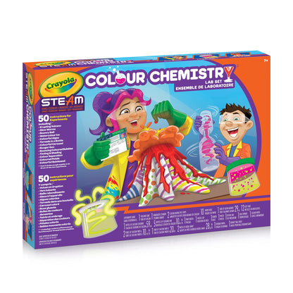 Crayola 04-5176 Colour Chemistry Lab Set, STEAM, Holiday Toys, DIY, Science Projects, Gift for Boys and Girls, Kids, Ages 8, 9, 10 and Up Arts and Craft, Gifting 🍁 All In One Marketplace Canada