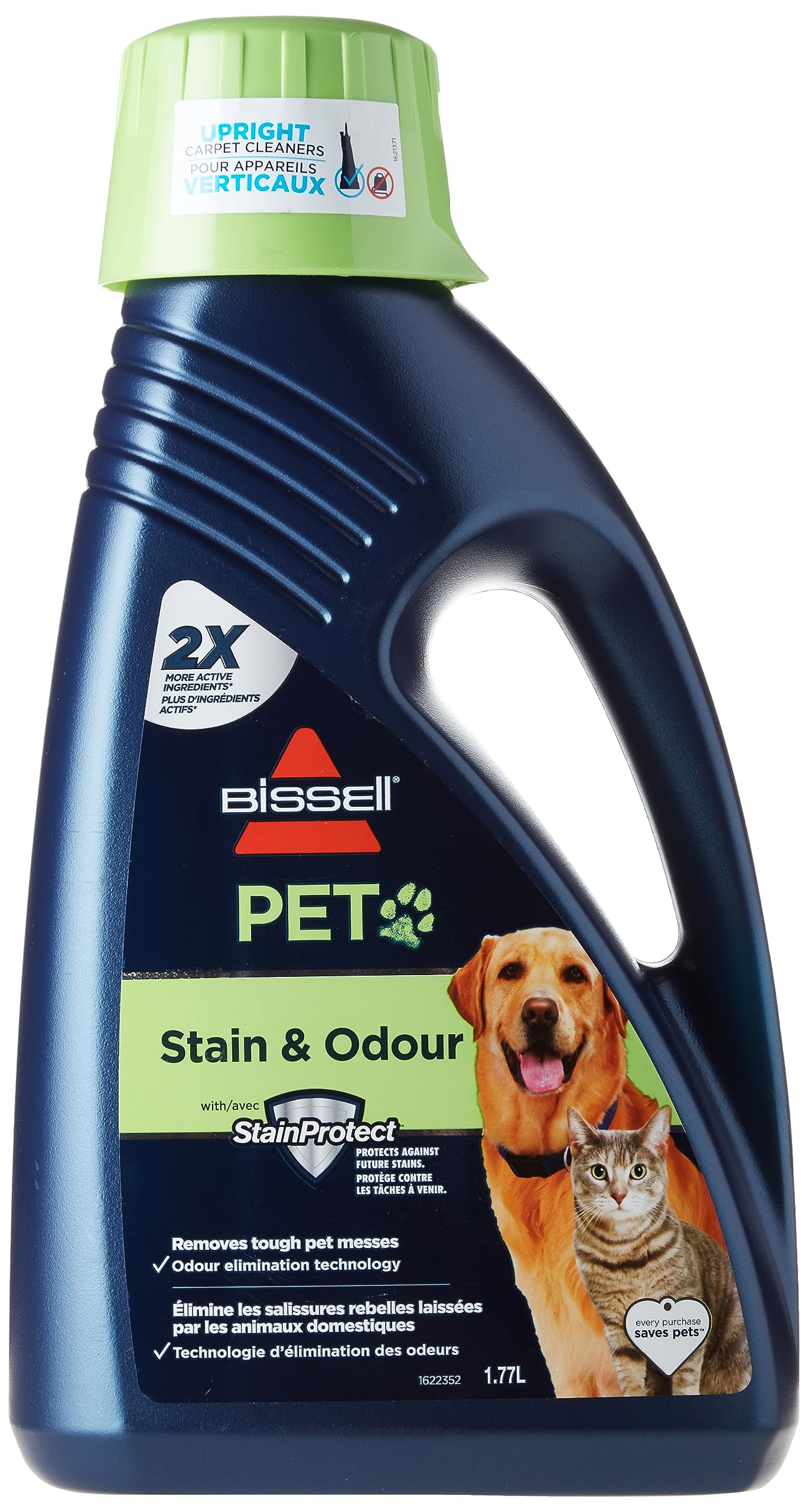 BISSELL Pet Stain & Odour Upright Carpet Formula, 60oz, 99K5C Bissell
