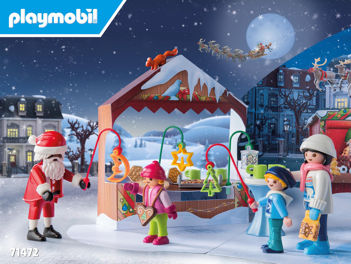 Playmobil Advent Calendar: Trip to The Christmas Market 🍁 All In One Marketplace Canada
