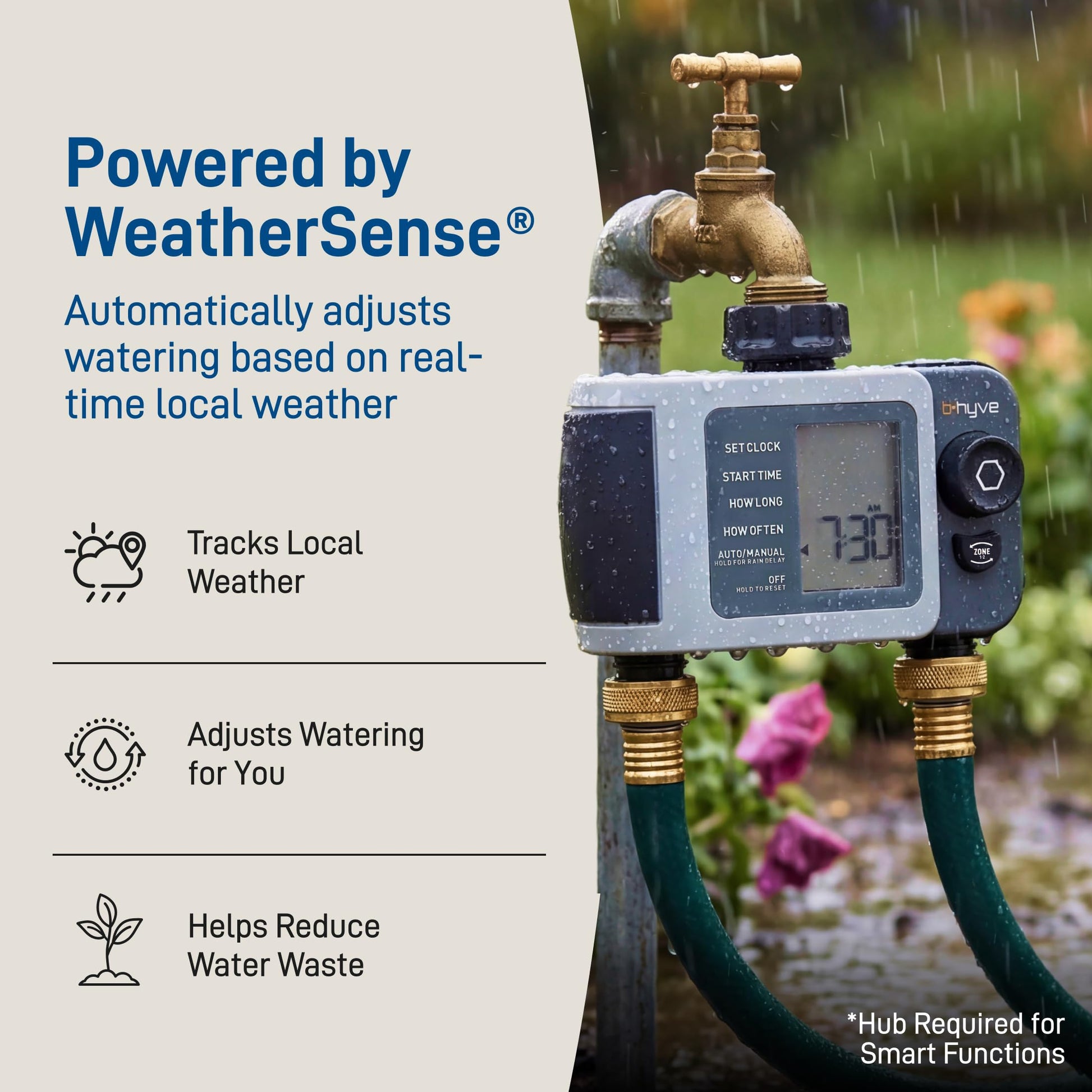 Orbit 24632 B-hyve XD 2-Port Smart Hose Watering Timer Orbit