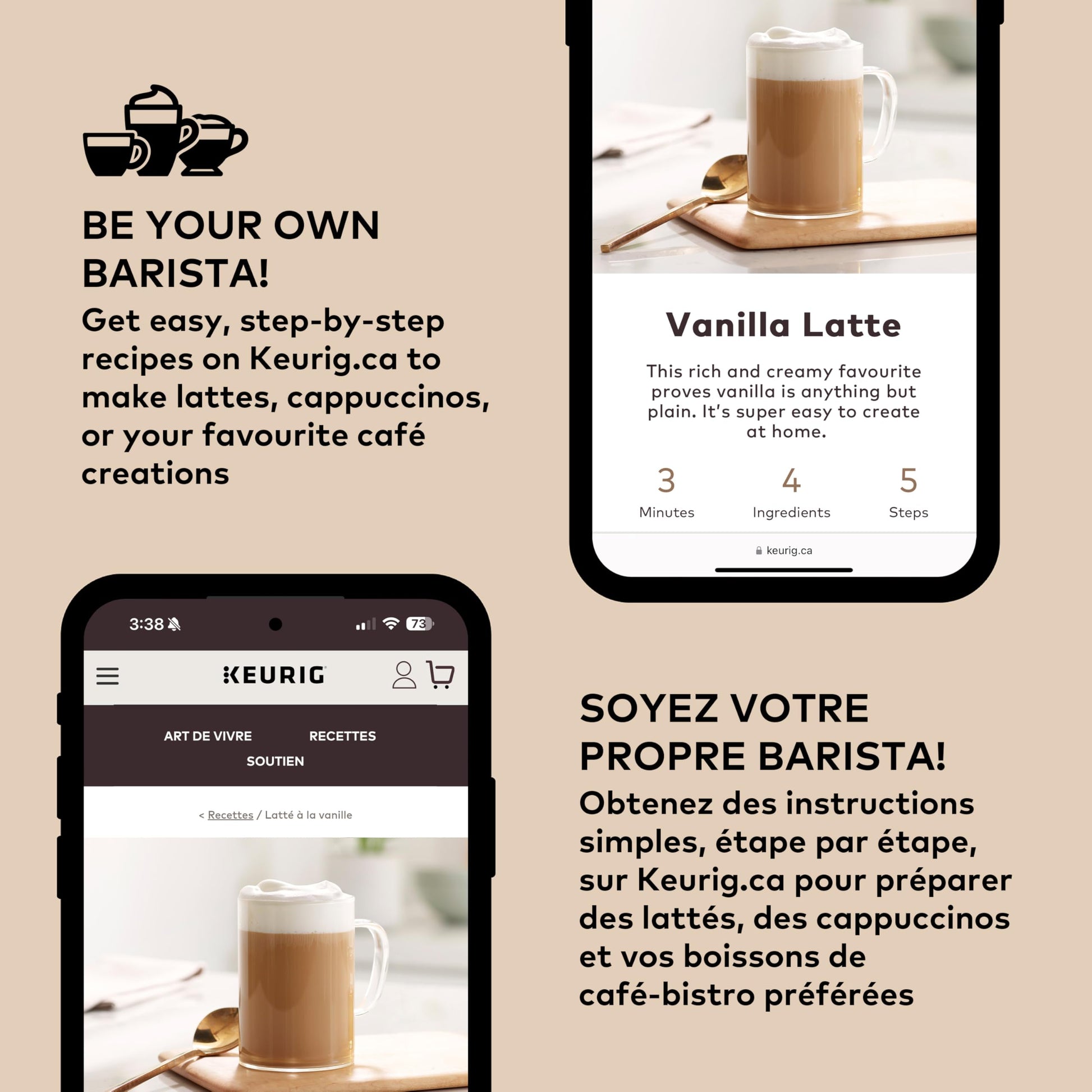 Keurig SimpleCafé Milk Frother for Lattes and Cappuccinos - Available at All In One Marketplace Canada