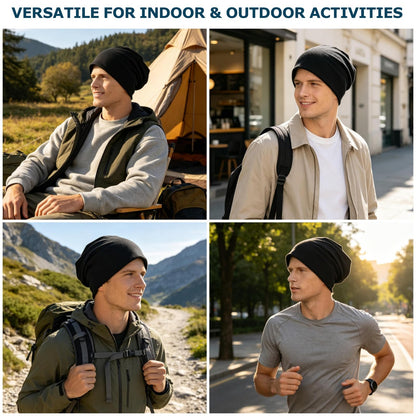 EINSKEY Slouchy Beanie for Men Women, Cotton Multipurpose Daily Headwear 🍁 All In One Marketplace Canada