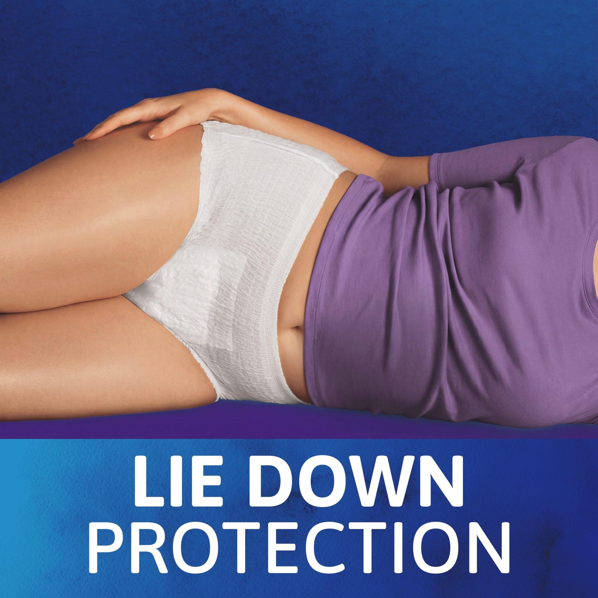 TENA Adult Incontinence, Discrete Disposable, Underwear, Comfortable Fit, Overnight Protection, Unisex, Large (L), 44 Count