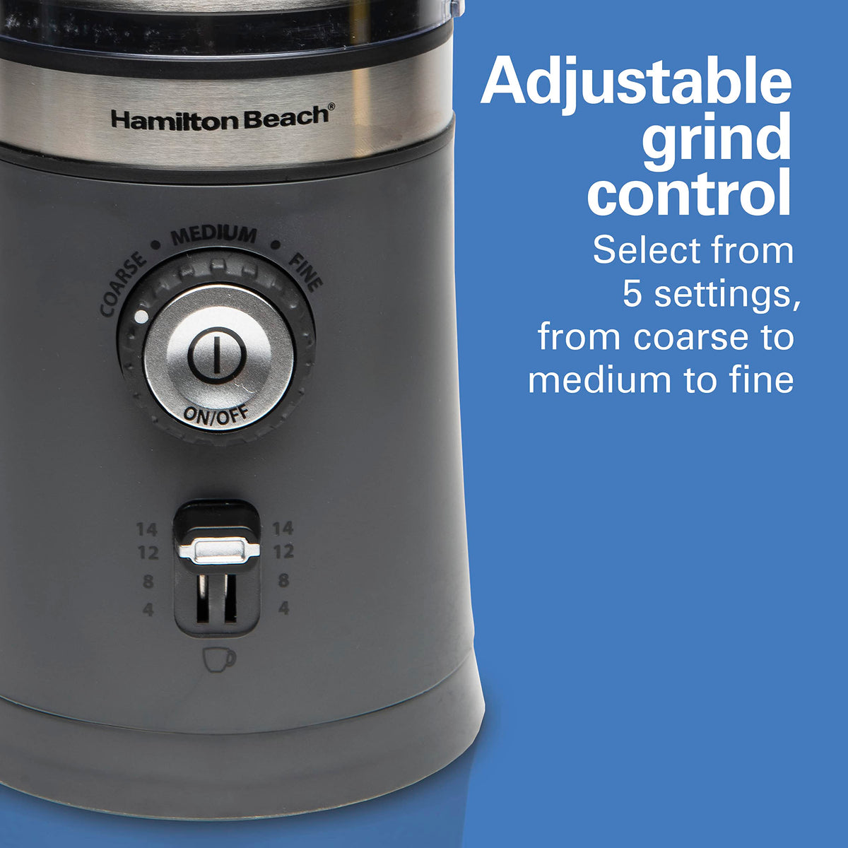 Hamilton Beach® Custom Grind™ Coffee Grinder