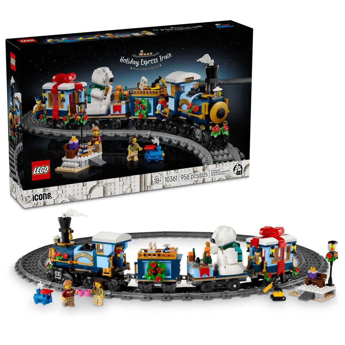 LEGO Icons Holiday Express Train 10361 🍁 All In One Marketplace Canada