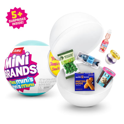 Mini Brands Fill The Fridge Mini Minis Series 1 Capsule by ZURU, Collectible Miniature Toy, 🍁 All In One Marketplace Canada