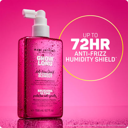 Marc Anthony Grow Long Ultimate Blowout, Anti-Frizz Heat Protection 2 pack