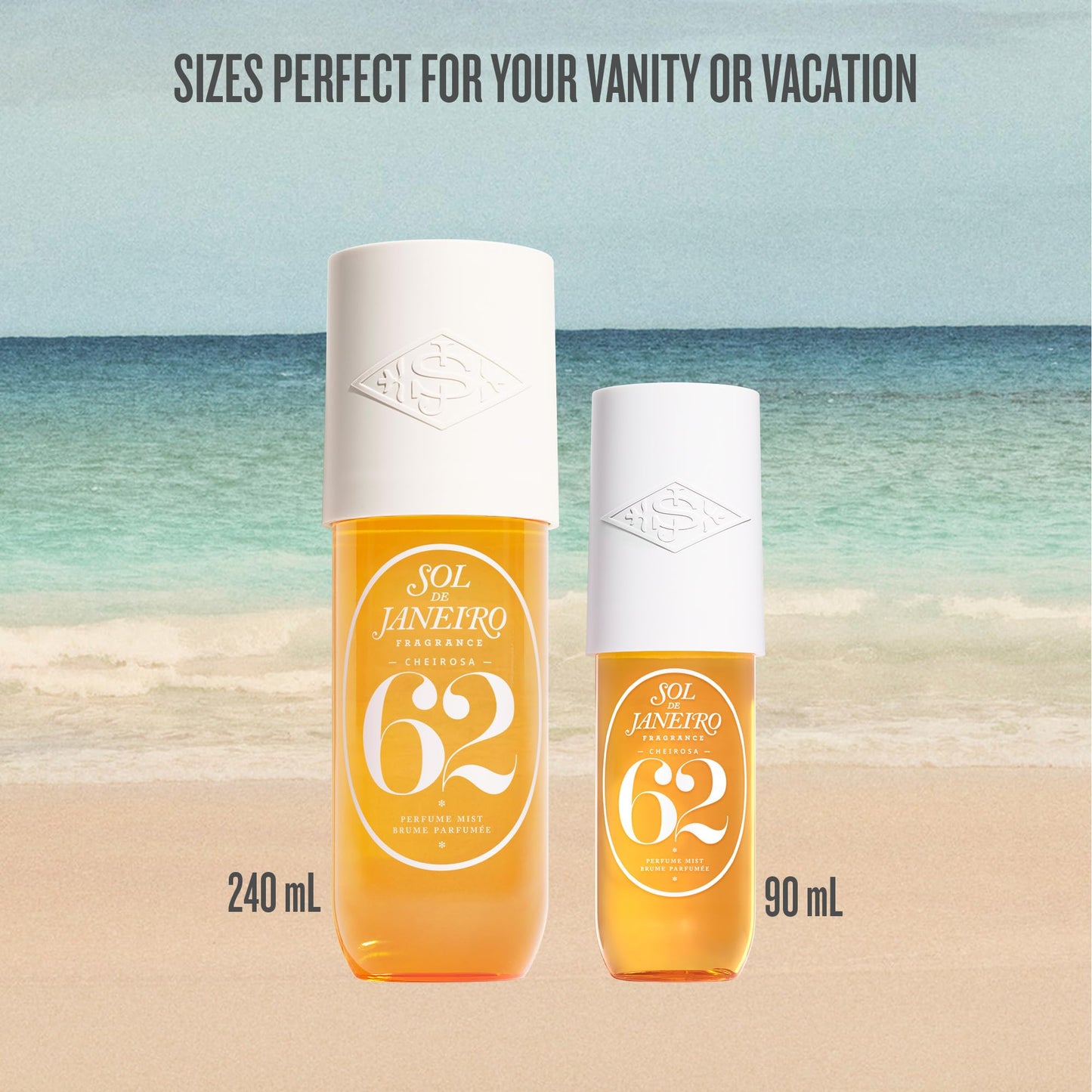Sol de Janeiro Brazilian Crush Cheirosa 62 - Pistacho and Salted Caramel-Vanilla Perfume Mist Unisex 3 oz Sol de Janeiro