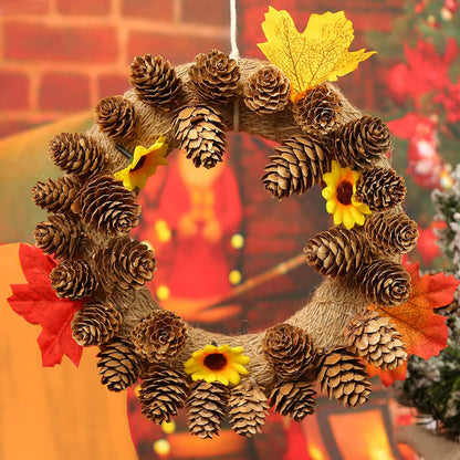 Natural Pine Cones, POTWPOT 100 Pieces Christmas Pinecones Small Pine Cones Bulk Christmas Pine Cones for Crafts Christmas Party Ornament DIY Home Decoration(2-3cm) 🍁 All In One Marketplace Canada
