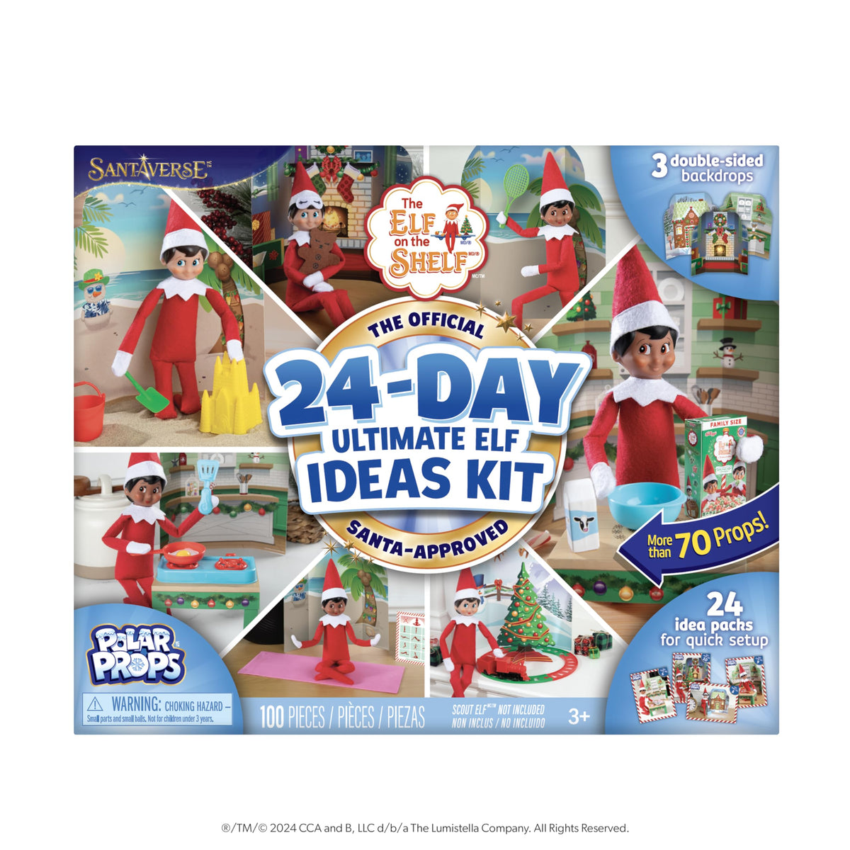 The Elf on the Shelf 24-Day Ultimate Kit – Official Elf Ideas and Props for Holiday Magic 🍁 All In One Marketplace Canada