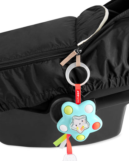 Skip Hop All Seasons Baby Car Seat Cover 4 in 1 Universal Fit with UPF40+ Sunshade and Water Resistant Fabric Oat 🍁 All In One Marketplace Canada