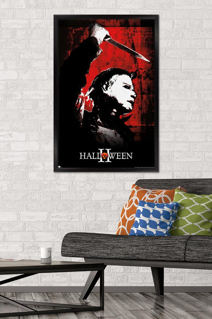 Halloween II - Affiche Murale Rouge