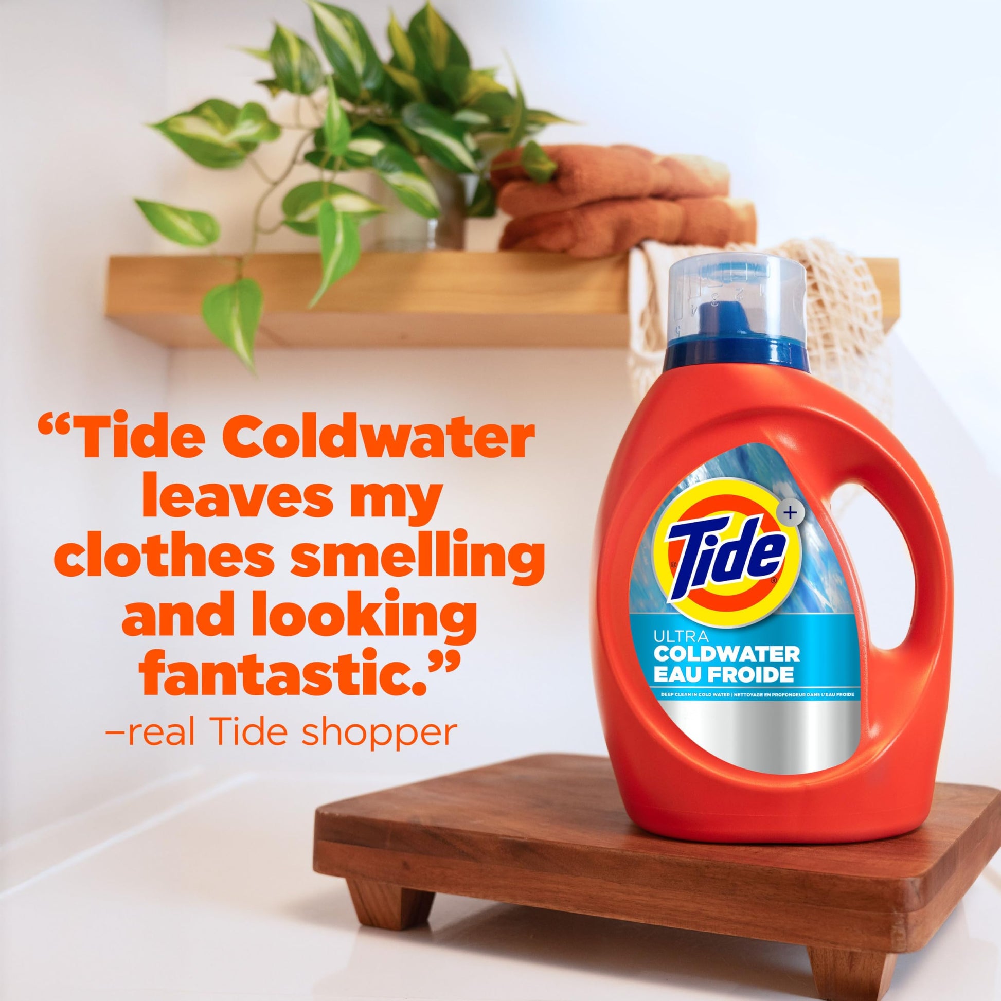 Tide Ultra Coldwater Liquid Laundry Detergent, Original Scent, 83 Loads, Laundry Detergent Liquid Formulated for Cold Water, 3.46 L - Available at All In One Marketplace Canada