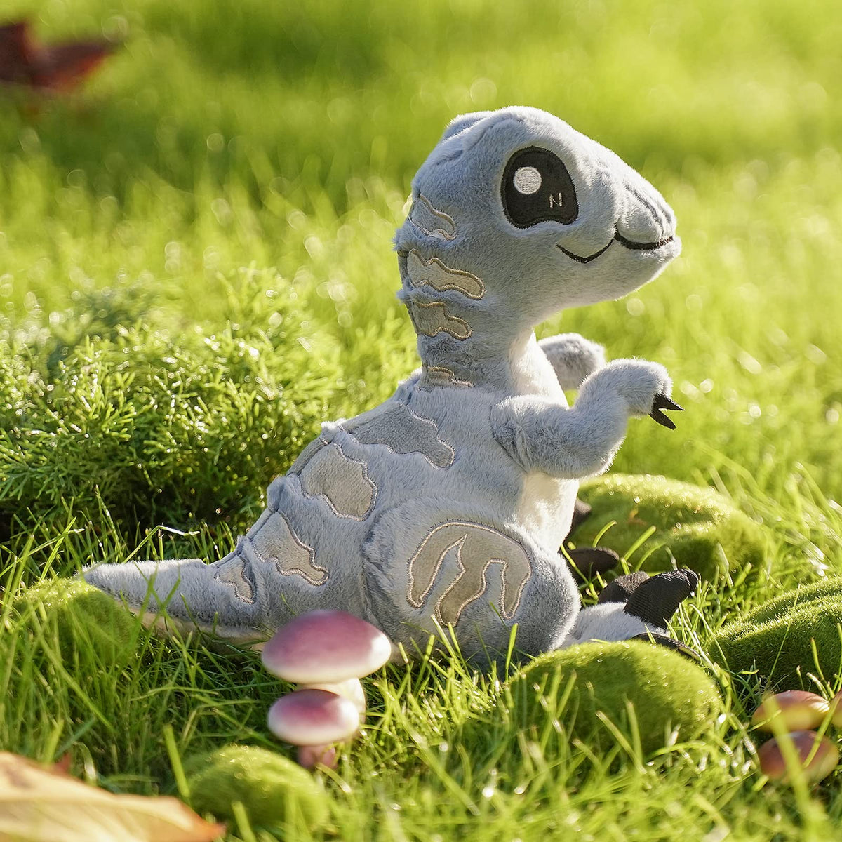 TCBunny Baby Dinosaur 12" Bedtime Stuffed Animal Plush Toy, Kid's Gifts for Boys, Girls, Birthday, Valentine, Christmas (Veliciraptor) 🍁 All In One Marketplace Canada