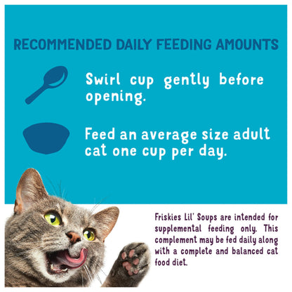 Friskies Lil' Soups Cat Treats, Greatest Hits Cups 34g (18 Pack x 2) Friskies