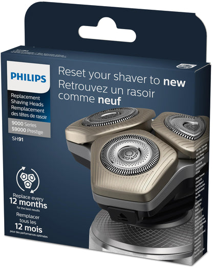 Philips Replacement Shaver Heads, for Series 9000, SH91/53