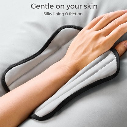 FREETOO Carpal Tunnel Wrist Brace Pro, Single-Pull Wrist Support for Sleeping with S Shape Splint, Lightweight Hand Brace for Women Men, Tendonitis, Arthritis Pain Relief, Black/Light Gray(Right,S/M)
