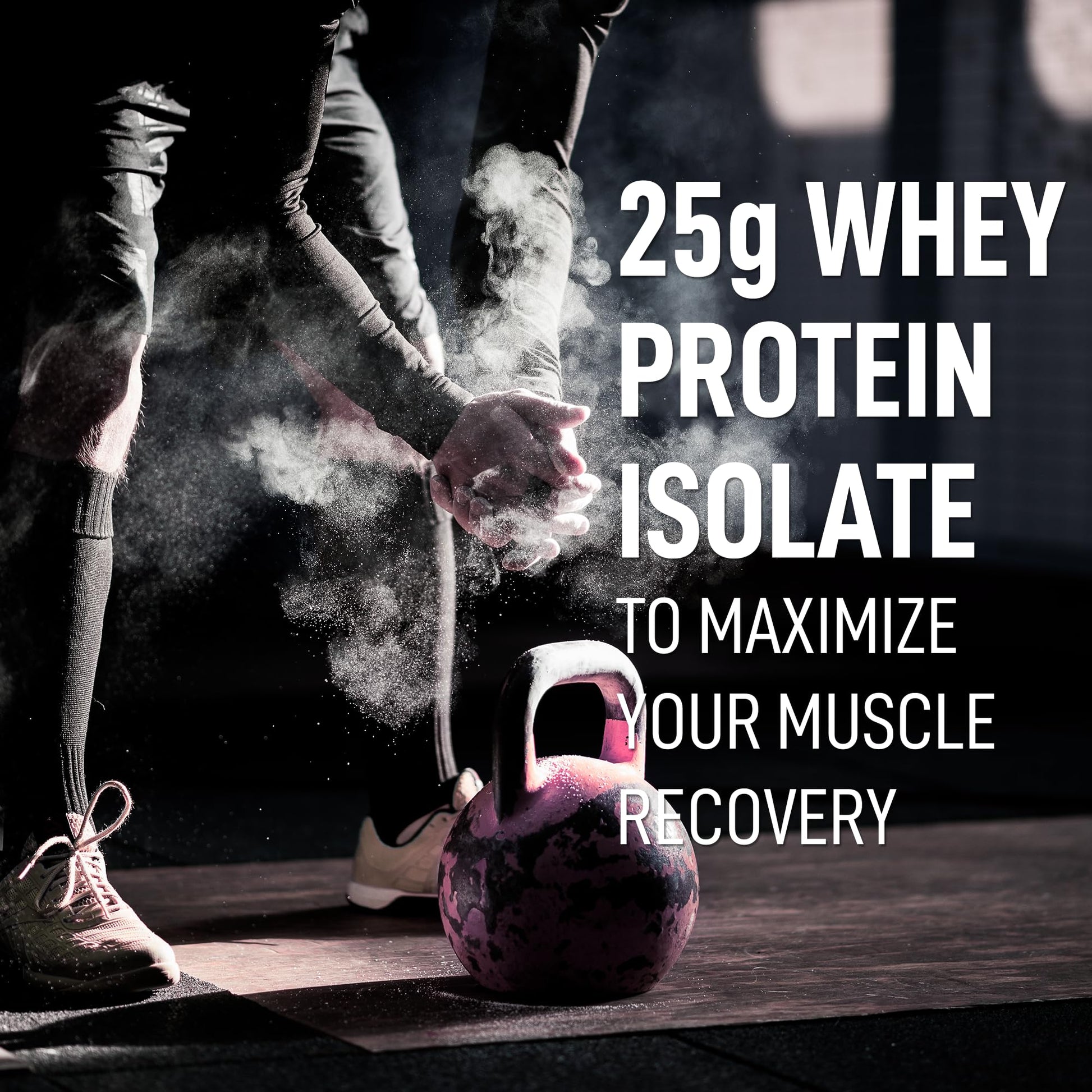 LeanFit Sport Grass-Fed Whey Protein Isolate Powder – Natural Vanilla, 26g Protein Per Serving, 29 Servings
