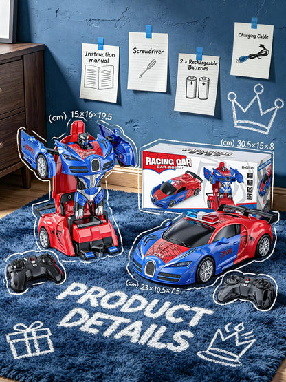 Spider Transform Remote Control Cars for Kids with One-Key Transformation 🍁 All In One Marketplace Canada