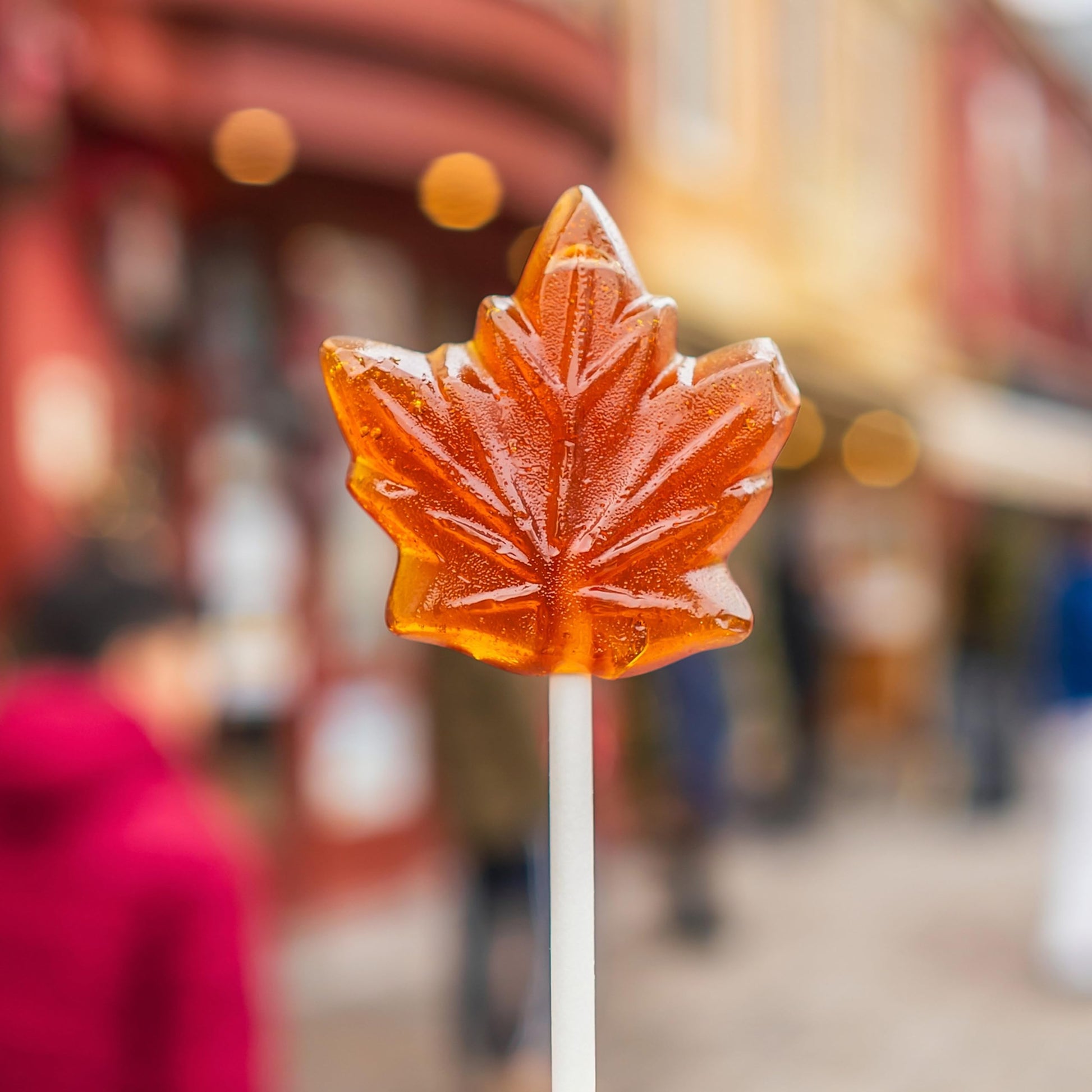Yupik Pure Maple Syrup Hard Candies – Maple Leaf Shaped, 1 kg, Individually Wrapped, Canadian Made