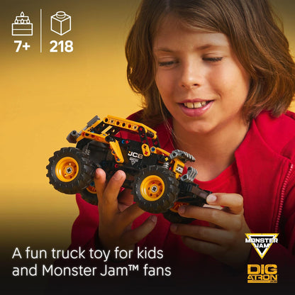 LEGO Technic Monster Jam DIGatron Pull-Back Monster Truck Toy - Building Toy for Kids, Boys and Girls, Ages 7+ - Creative Gift Idea for Lovers of Monster Trucks - 42199 LEGO