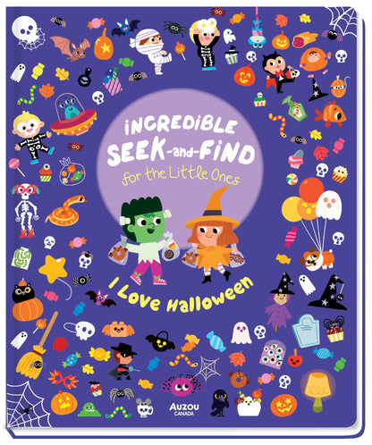 Incredible Cherche et Trouve pour les tout-petits : J'adore Halloween