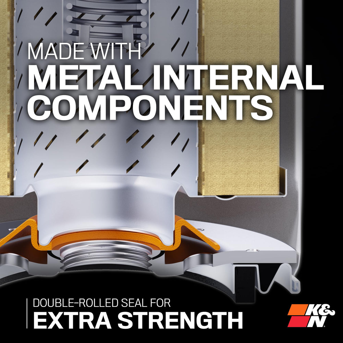 K&N HP-1004 Performance Wrench-Off Oil Filter