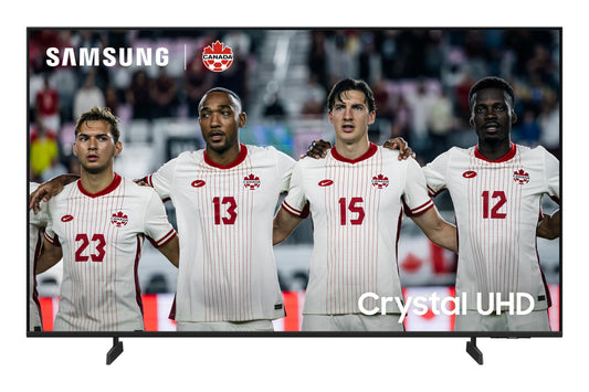Téléviseur 4K Samsung 65 pouces, U8000H, UHD, Smart TV, LED, HDR, Crystal Processor, Upscaling 4K, Dolby 2.0, Gaming Hub, Q Symphony, 3 HDMI, Design Metal Stream, Samsung TV, Télévision (UN65U8000HFXZC, 2026) 🍁 All In One Marketplace Canada