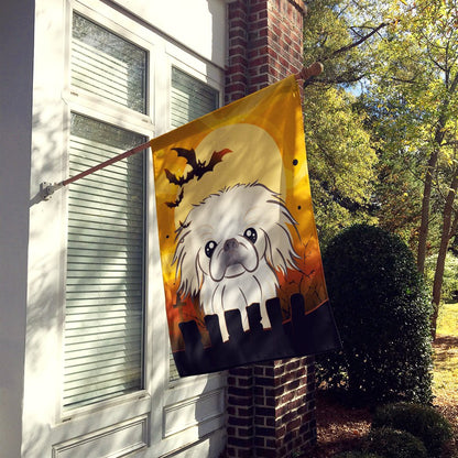 Drapeau de maison en toile Caroline's Treasures BB1779CHF Pekingese d'Halloween, multicolore, grand format