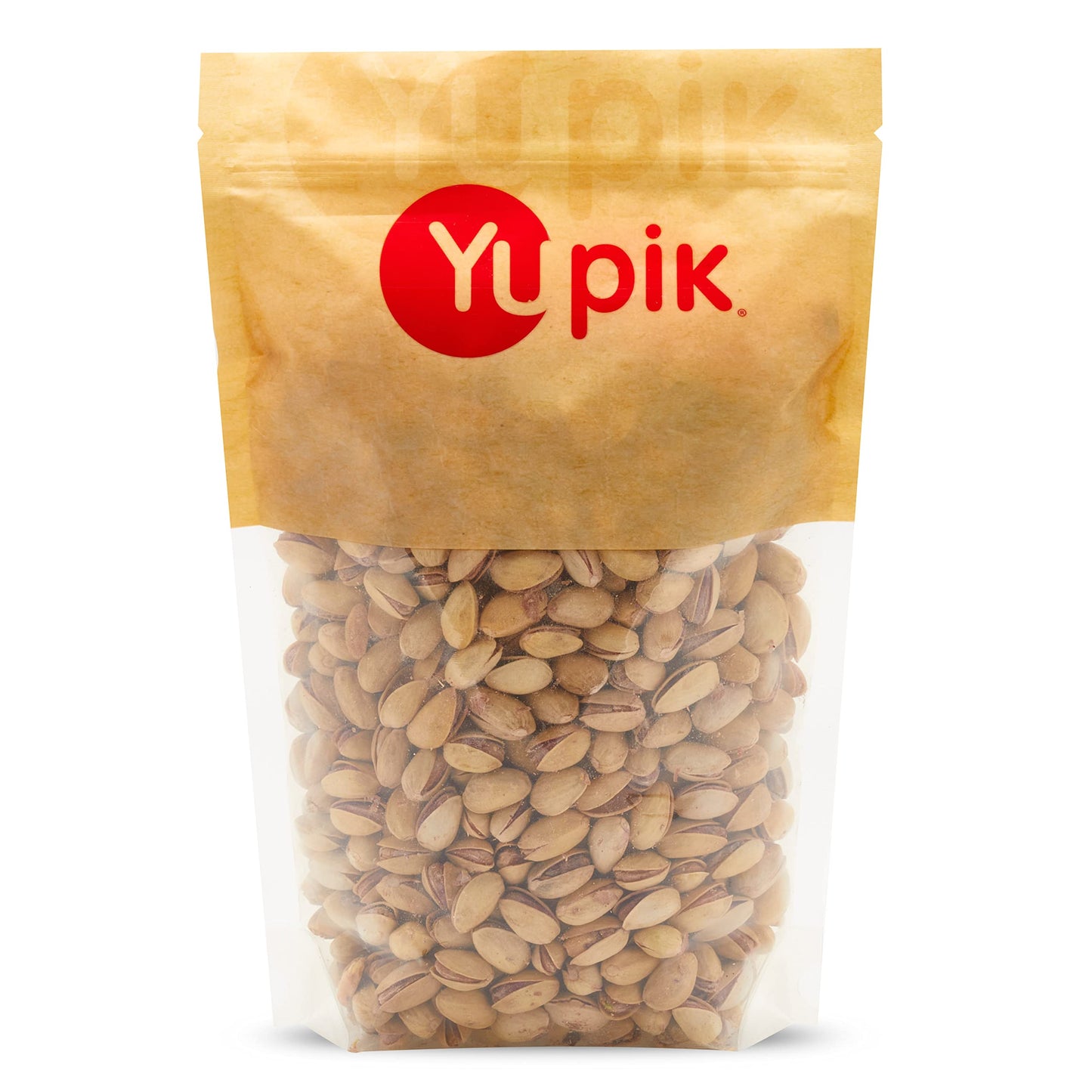 Yupik Dry Roasted Unsalted Pistachios, In Shell, 1 kg, Gluten-Free, Kosher, Crunchy Whole Nuts With Shell, No Added Salt, Oil-Free, Source of Fiber, Protein Nuts, Healthy Snacks Yupik