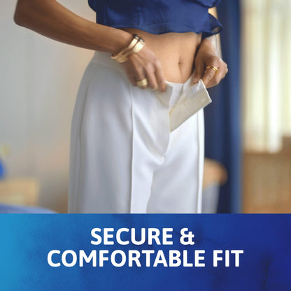 TENA Adult Incontinence, Discrete Disposable, Underwear, Comfortable Fit, Overnight Protection, Unisex, Large (L), 44 Count