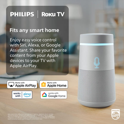 Philips 43PQF7676/F6 7600 Series 43-Inch Full HD QLED Roku TV