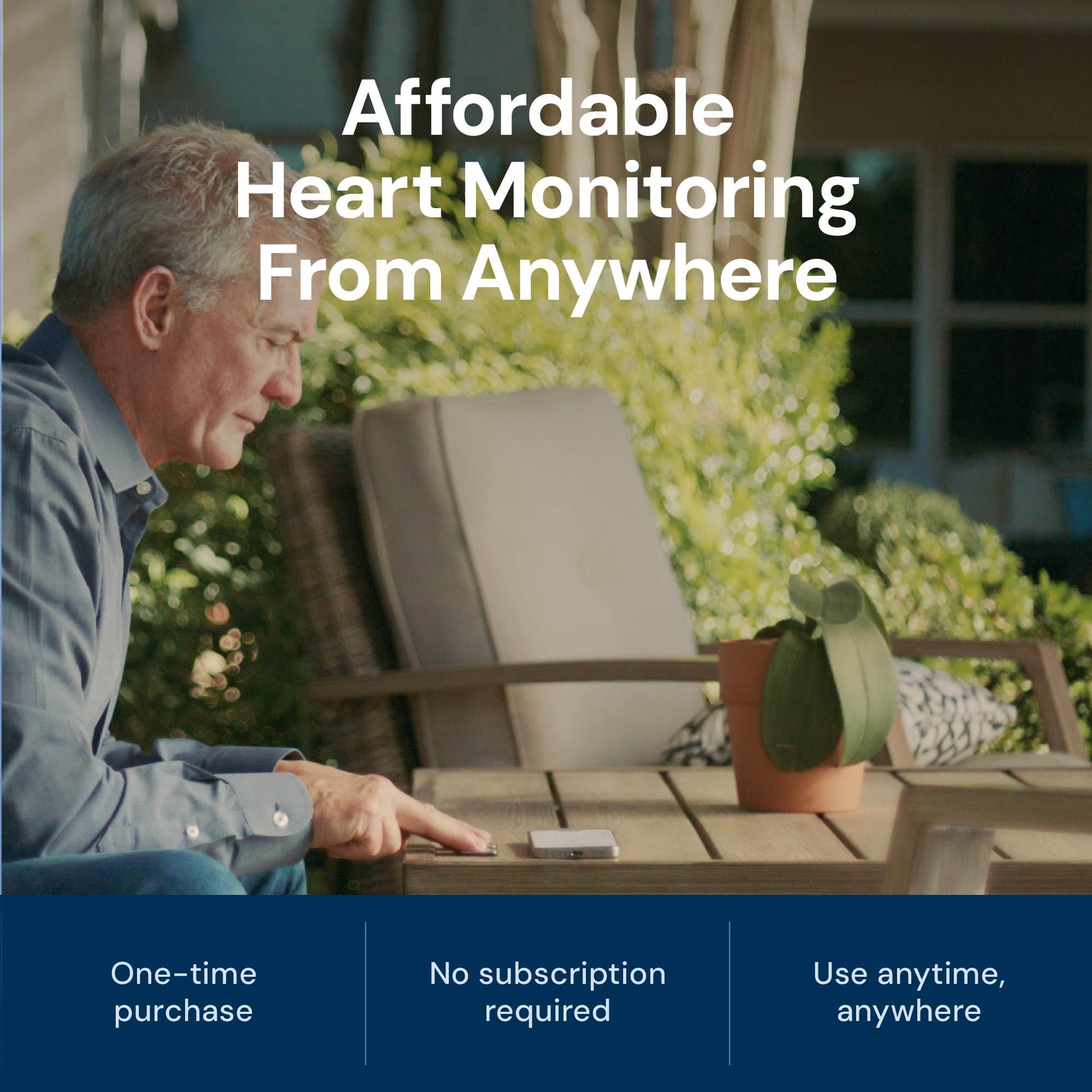 KardiaMobile 1-Lead ECG Monitor, Health Canada Licensed Heart Monitor, Detects Normal Sinus Rhythm, AFib & Arrhythmias, Results in 30 Seconds