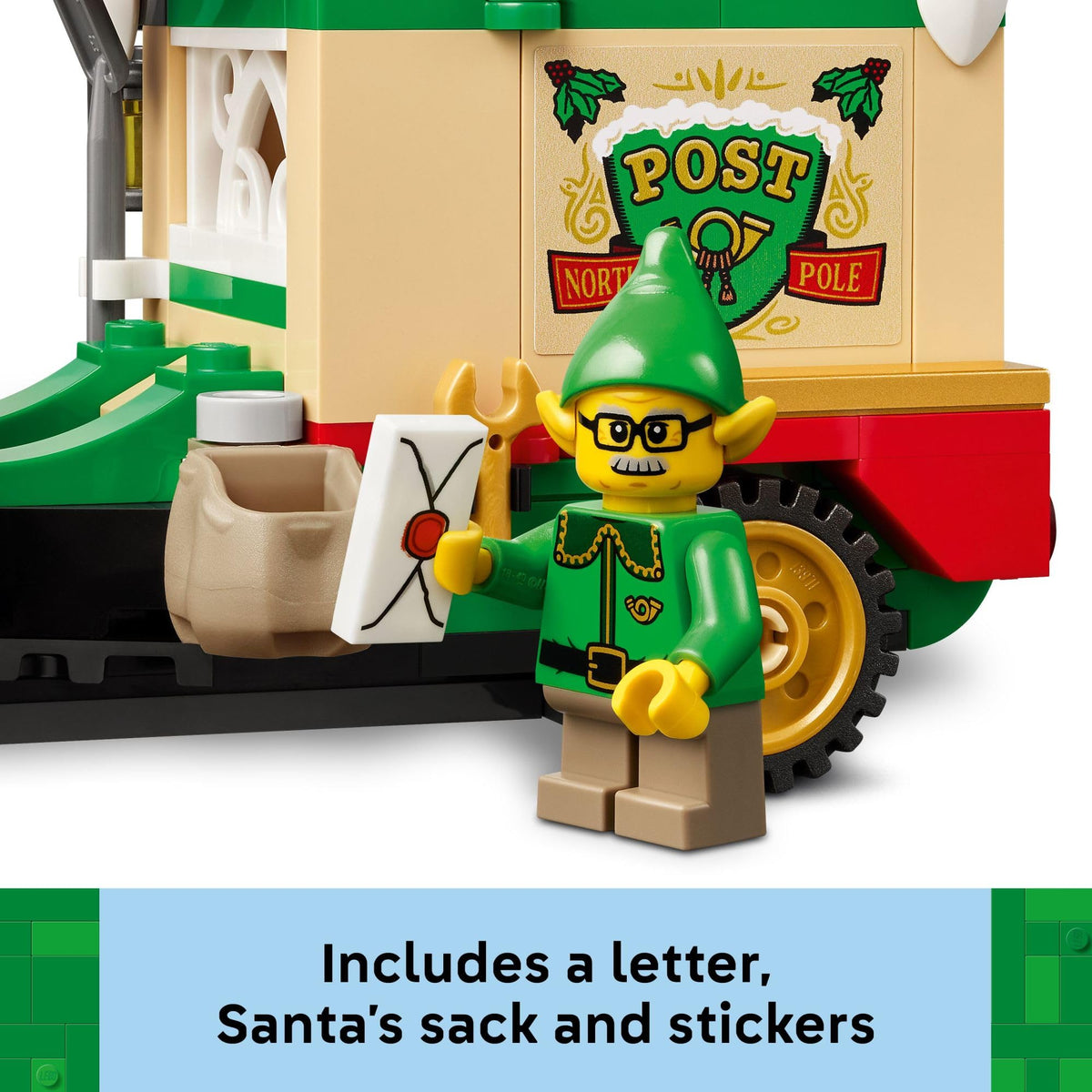 LEGO Santa’s Delivery Truck Building Toy for Kids - Construction Set for Play or Christmas Decor - Building Blocks for Girls & Boys, Ages 8+ - Holiday Craft Ideas for Families - 40746 🍁 All In One Marketplace Canada