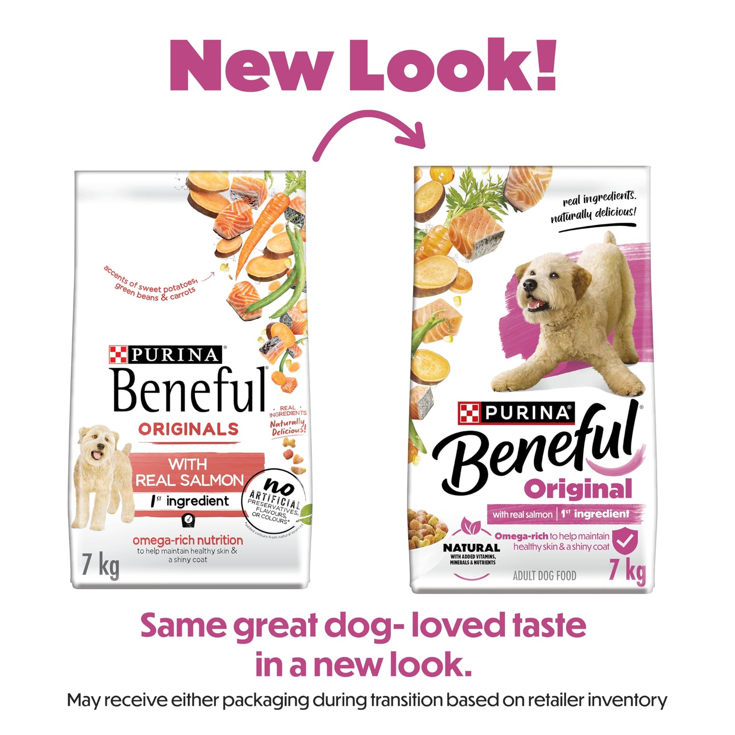 Beneful Originals Dry Dog Food, Real Salmon - 7 kg Bag 🍁 All In One Marketplace Canada