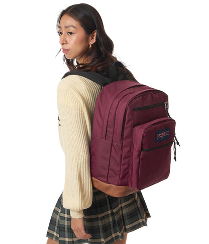 JanSport 34L Cool Backpack – 15-inch Laptop Sleeve, Cherry Lacquer