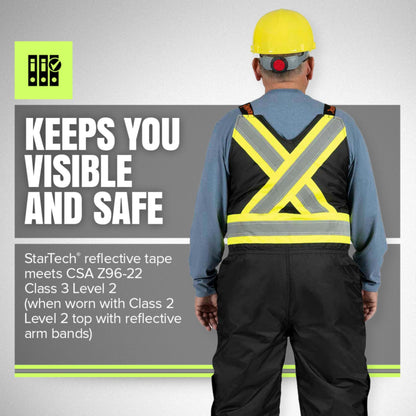 Pioneer Hi Vis Winter Overalls for Men - For Construction 🍁 All In One Marketplace Canada