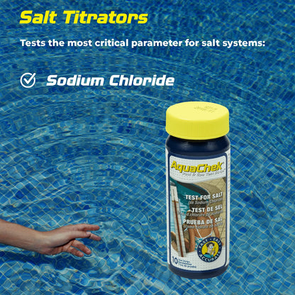 AquaChek 561140A White Salt Titrators Test Strip for Swimming Pools AquaChek
