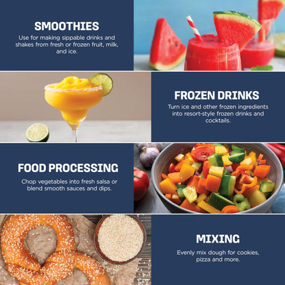 Ninja Kitchen System | All-in-One Food Processor & Blender for Smoothies | Includes Pitcher, (2) 16 oz. to-Go Cups & 8-Cup Bowl | Makes Salsa, Dough, Shakes, & Frozen Drinks | 1500W | Black | BL770 - Available at All In One Marketplace Canada