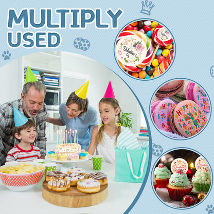 FUTEBO Edible Paper A4 (25 Sheets) - Frosting Sheets for Cake & Cupcake Printing