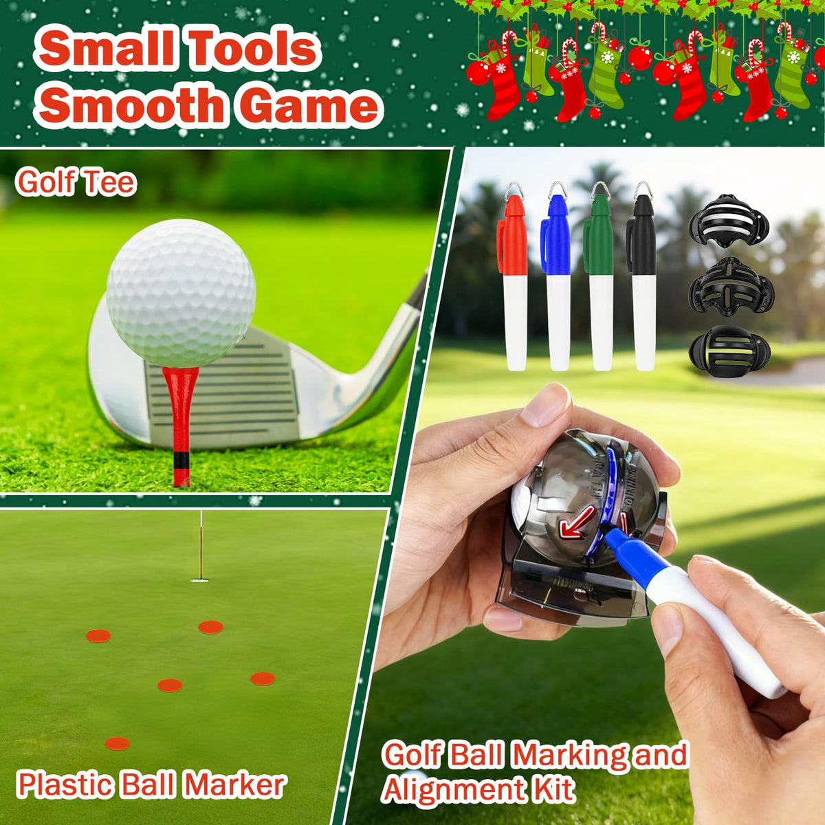 ONEHAUS Golf Advent Calendar 2026 for Men 24 Pcs Golf Accessories Christmas 🍁 All In One Marketplace Canada