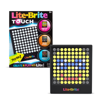 Lite-Brite Touch - Catch The Light! Lite-Brite Art Without Pegs! Interactive Lite-Brite Games, Color Battle with Friends, Create and Play! 🍁 All In One Marketplace Canada