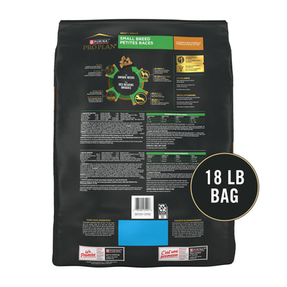 Purina Pro Plan Dry Dog Food, Specialized Small Breed Chicken & Rice - 8.16 kg Bag (1 Pack) Pro Plan