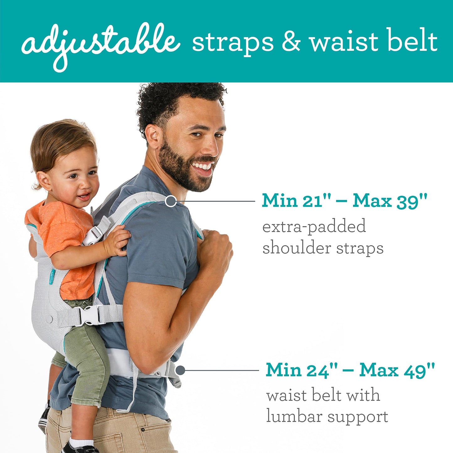 Infantino Flip 4-in-1 Baby Carrier Convertible Ergonomic, Light & Airy 🍁 All In One Marketplace Canada