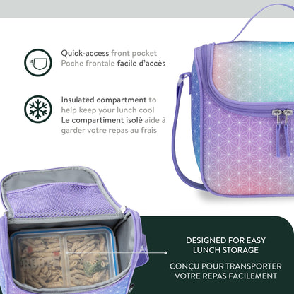Ensemble assorti 2 pièces pour enfants Roots, sac à dos de 22,5 L et sac à lunch de 5 L