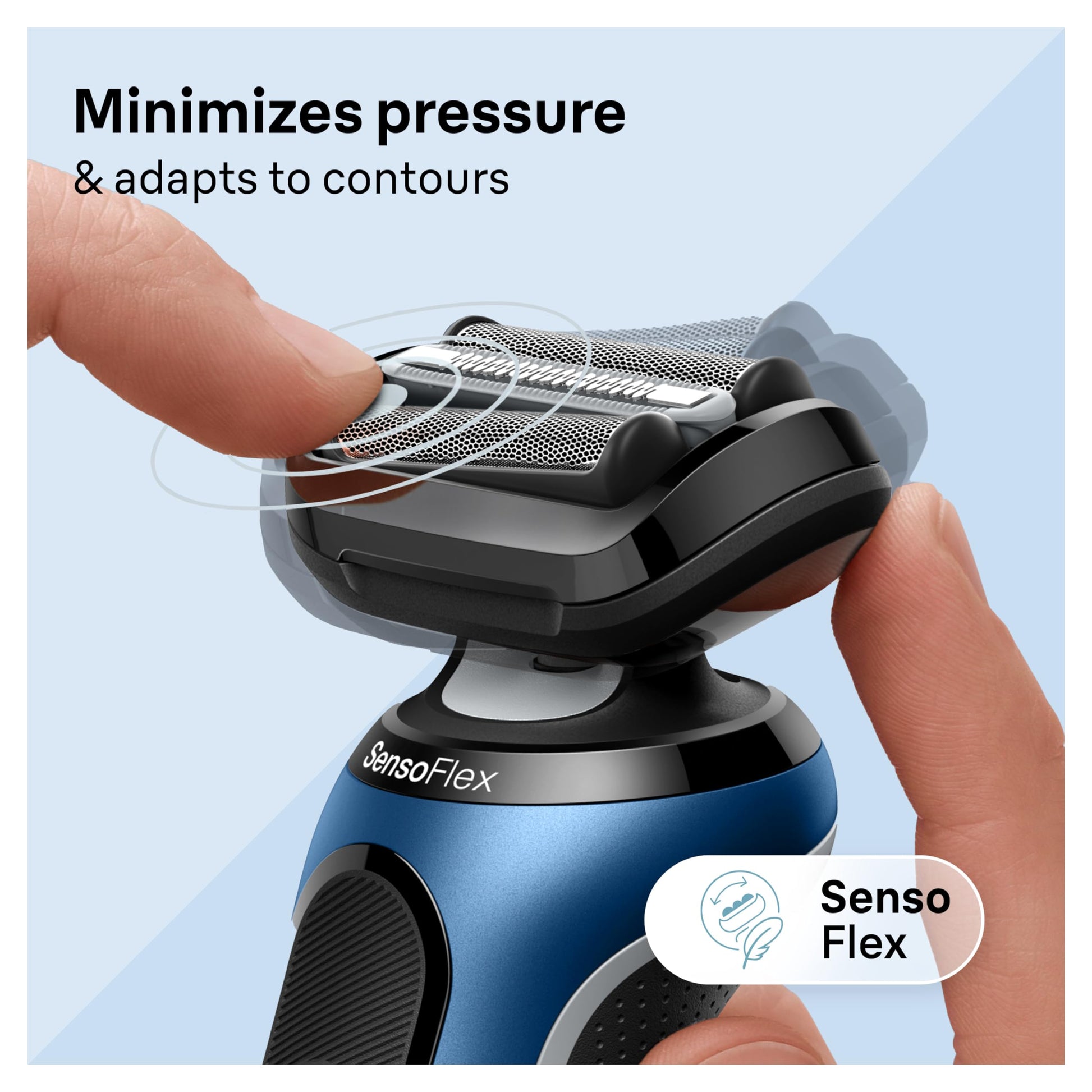 Braun Electric Razor for Men Series 6, Beard Shaver, Electric Shaver, GentleFlex, SkinGentle Foil, with Precision Trimmer, S6 6120s, 1 item 🍁 All In One Marketplace Canada Braun