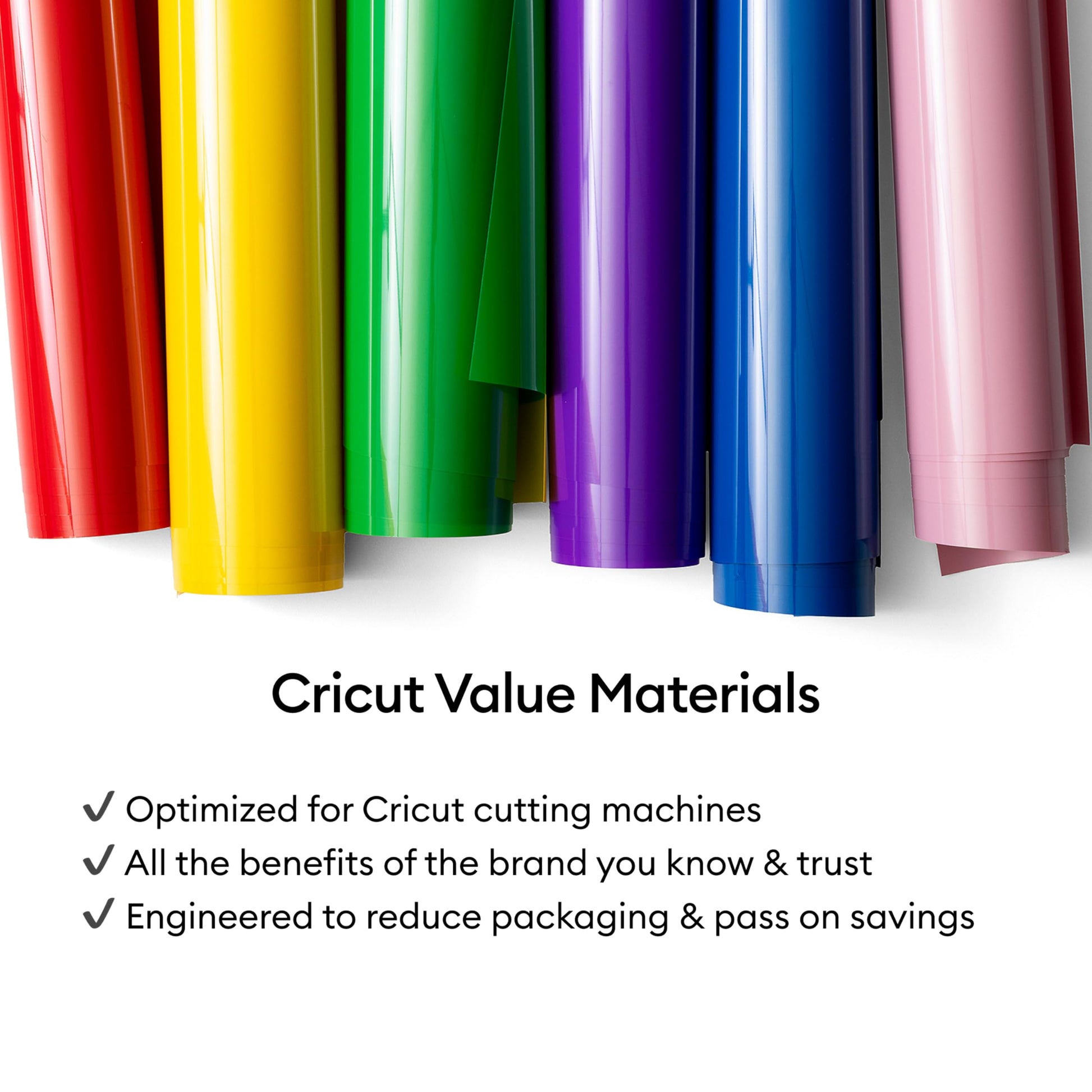 Cricut® Value Iron-On - Black (12 in x 20 ft) - HTV Heat Transfer Vinyl Cricut